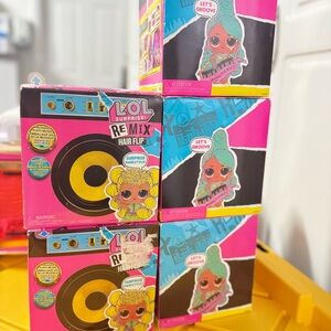 L.O.L. Surprise! Remix Hair Flip Doll - Pink and Teal